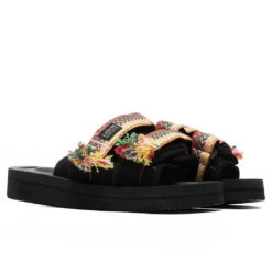 Lanvin X Suicoke Sandals - Black 6 Lanvin X Suicoke Sandals - Black -Best Shoes Shop Lanvin x Suicoke Sandals Black FM SASS01 NUBK A22 10 09 05 22 Feature JAYLEEN 2