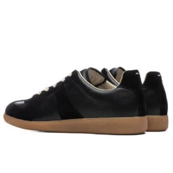 Maison Margiela Replica Low Top - Black/Black -Best Shoes Shop Maison Margiela Replica Low Top Black Black S57WS0236 P1895 H6851 06 26 2021 01