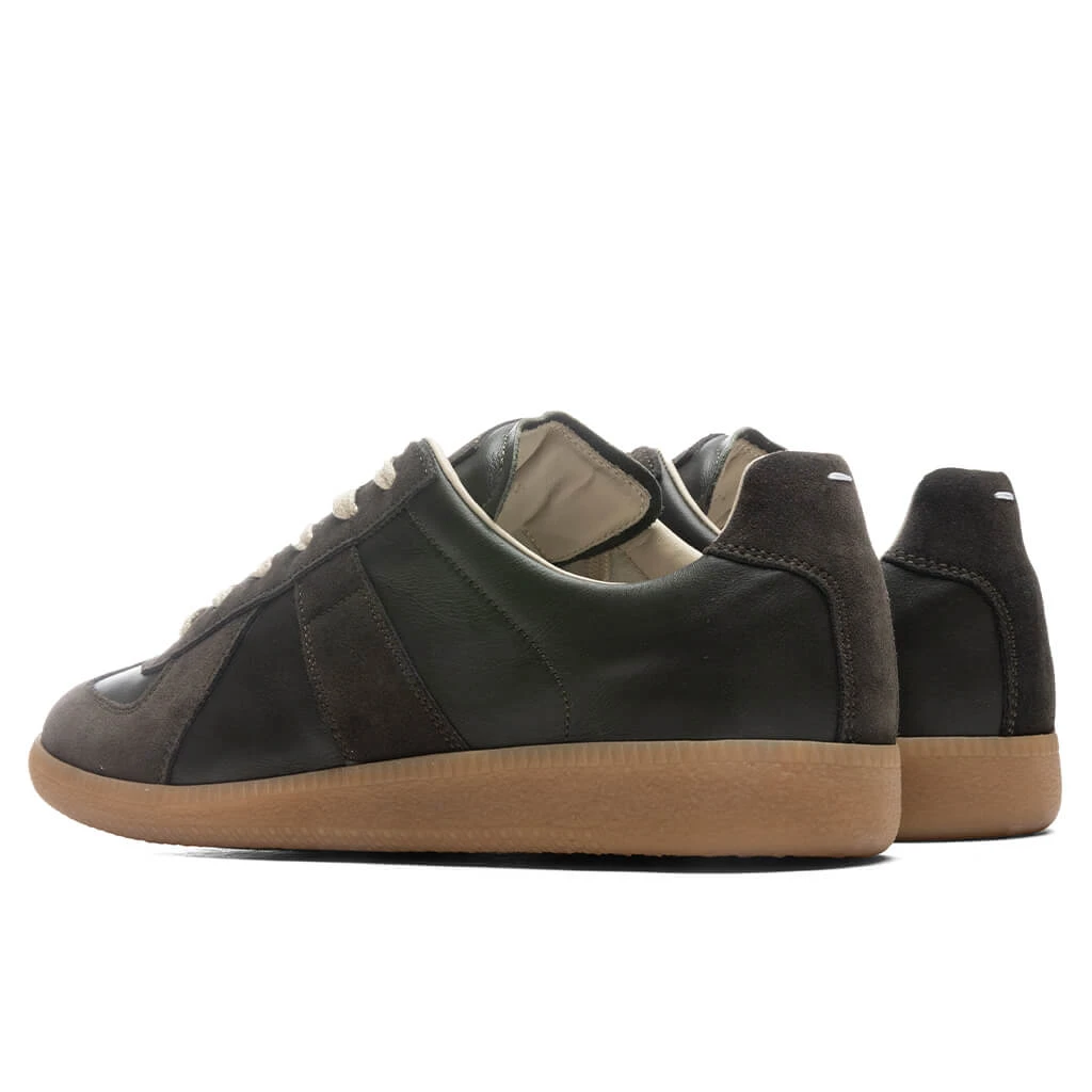 Maison Margiela Replica Low Top - Loden/Tartufo 3 Maison Margiela Replica Low Top - Loden/Tartufo - Image 3