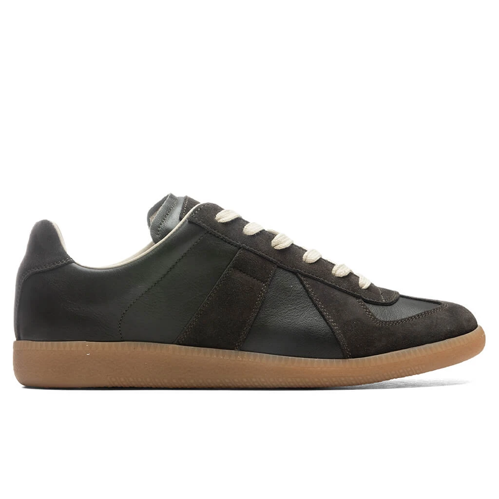 Maison Margiela Replica Low Top - Loden/Tartufo 1 Maison Margiela Replica Low Top - Loden/Tartufo