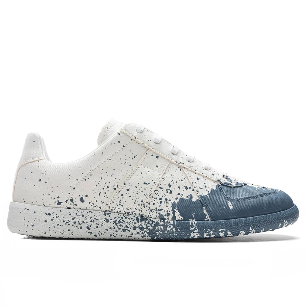 Maison Margiela Replica Paintsplatter - White/Ming 1 Maison Margiela Replica Paintsplatter - White/Ming
