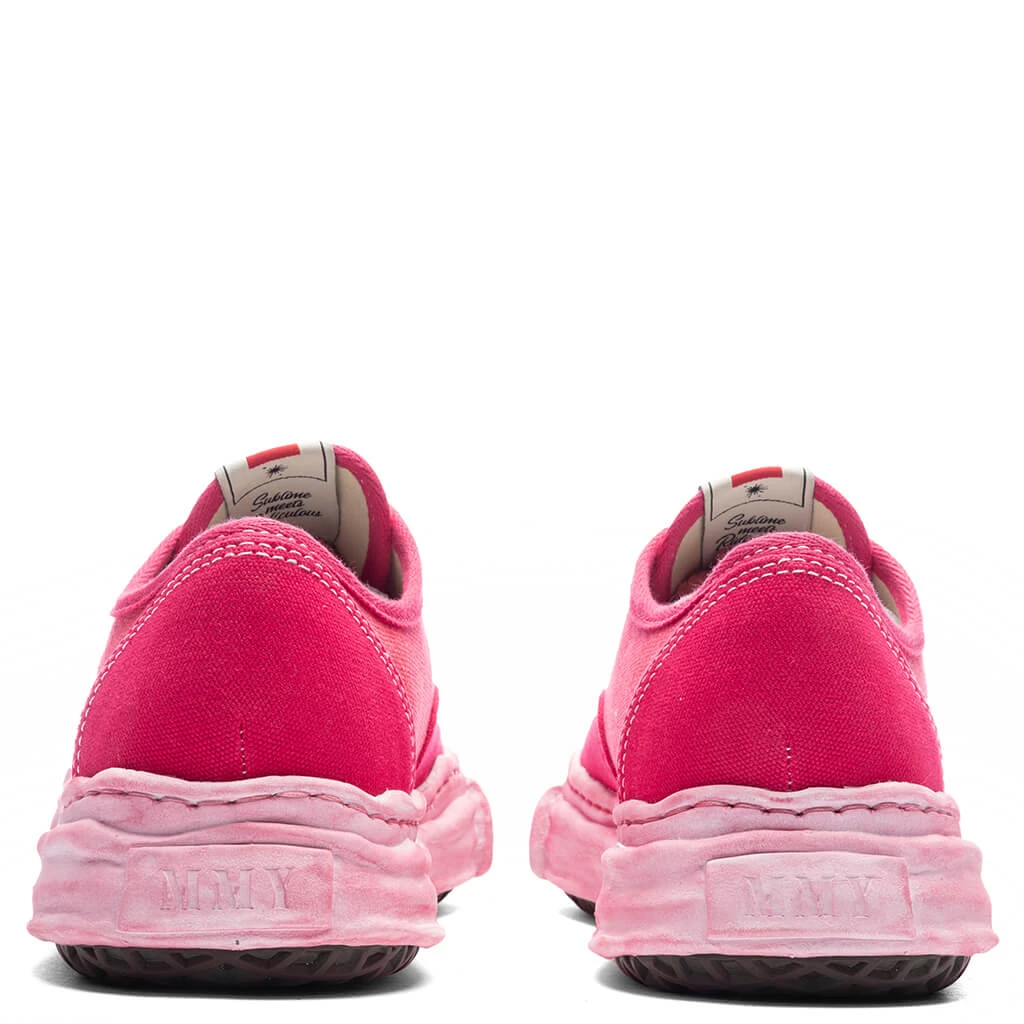 Baker Low OG Sole Over Dyed Canvas Sneaker - Pink 4 Baker Low OG Sole Over Dyed Canvas Sneaker - Pink - Image 4