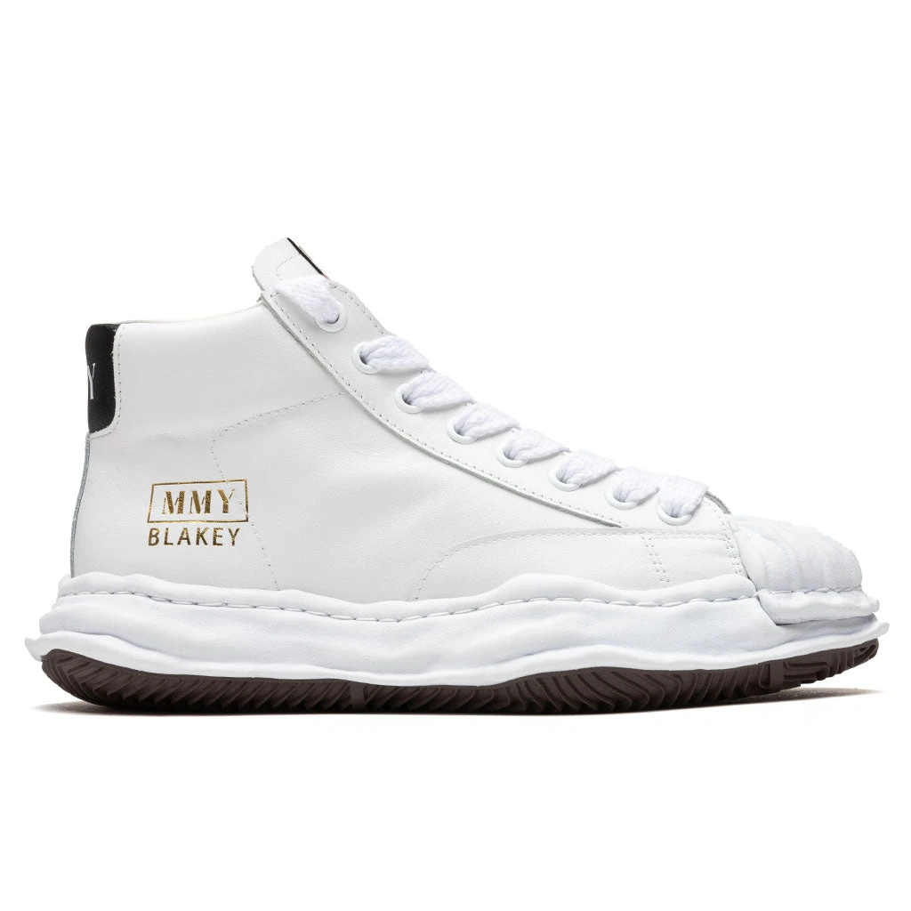 Blakey Hi Leather - White 1 Blakey Hi Leather - White