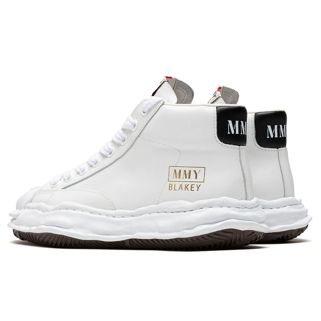 Blakey Hi Leather - White 3 Blakey Hi Leather - White - Image 3