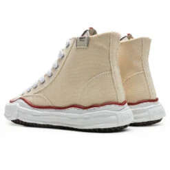 Peterson Hi OG Sole Sneaker Special Edition - Natural -Best Shoes Shop Maison Mihara Yasuhiro Original Sole Special Edition Hi Sneaker Natural A04FW728 NAT 12 20 2021 01 2