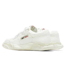 Parker Low OG Sole Canvas Sneaker "Perforated" - White 6 Parker Low OG Sole Canvas Sneaker "Perforated" - White -Best Shoes Shop Maison Mihara Yasuhiro Parker Low OG Sole Canvas Sneaker White A08FW733 WHT 06 06 22 Feature JORDAN 3