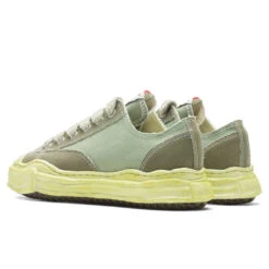 Peterson Low OG Sole Over Dyed Canvas Sneaker - Green -Best Shoes Shop Maison Mihara Yasuhiro Peterson Low OG Sole Over Dyed Canvas Sneaker Green A08FW713 GRN 06 06 22 Feature JORDAN 3