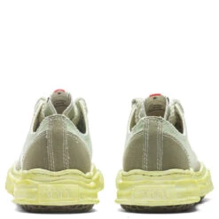 Peterson Low OG Sole Over Dyed Canvas Sneaker - Green -Best Shoes Shop Maison Mihara Yasuhiro Peterson Low OG Sole Over Dyed Canvas Sneaker Green A08FW713 GRN 06 06 22 Feature JORDAN 4