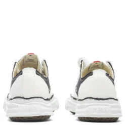 Peterson Low OG Sole Rubber Painted Canvas Sneaker - Black/White -Best Shoes Shop Maison Mihara Yasuhiro Peterson Low OG Sole Rubber Painted Canvas Sneaker Black White A08FW716 BLW 06 06 22 Feature JORDAN 4