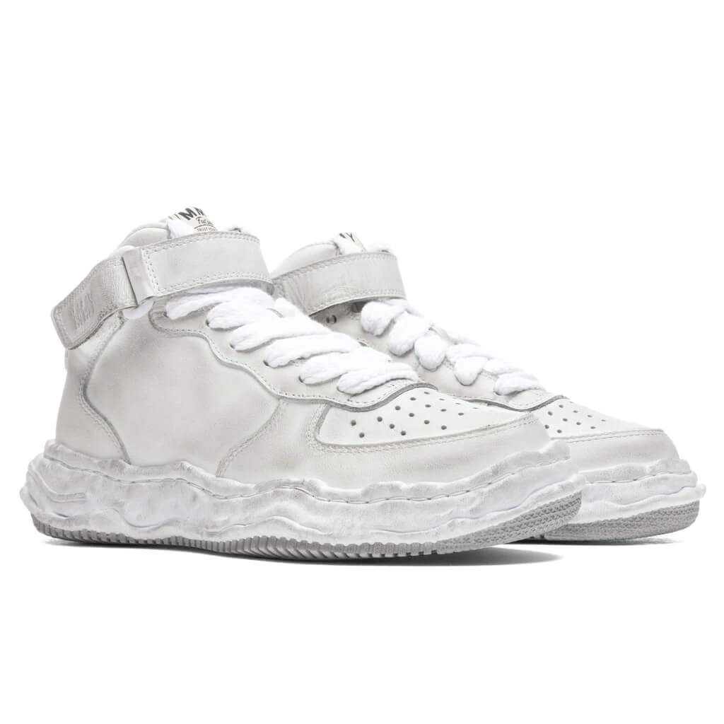 Wayne High Distressed - White 2 Wayne High Distressed - White - Image 2