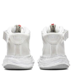 Wayne High Distressed - White 7 Wayne High Distressed - White -Best Shoes Shop Maison Mihara Yasuhiro Wayne High Distressed White A07FW705 WHT 09 11 2021 01 4