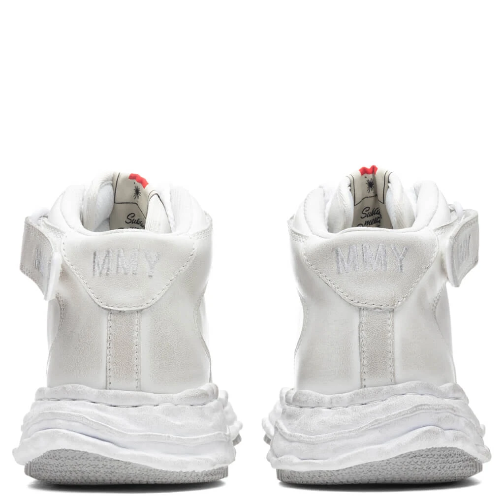 Wayne High Distressed - White 4 Wayne High Distressed - White - Image 4