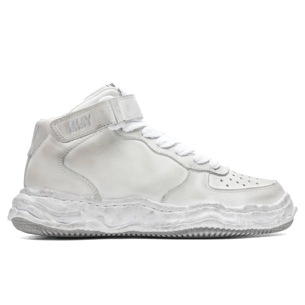 Wayne High Distressed - White 1 Wayne High Distressed - White