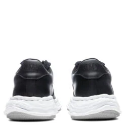 Wayne Low OG Sole Leather Sneaker - Black 7 Wayne Low OG Sole Leather Sneaker - Black -Best Shoes Shop Maison Mihara Yasuhiro Wayne Low Black A07FW702 BLK 09 11 2021 01 5