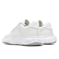 Wayne Low OG Sole Leather Sneaker - White 6 Wayne Low OG Sole Leather Sneaker - White -Best Shoes Shop Maison Mihara Yasuhiro Wayne Low White A07FW702 WHT 09 11 2021 01 3