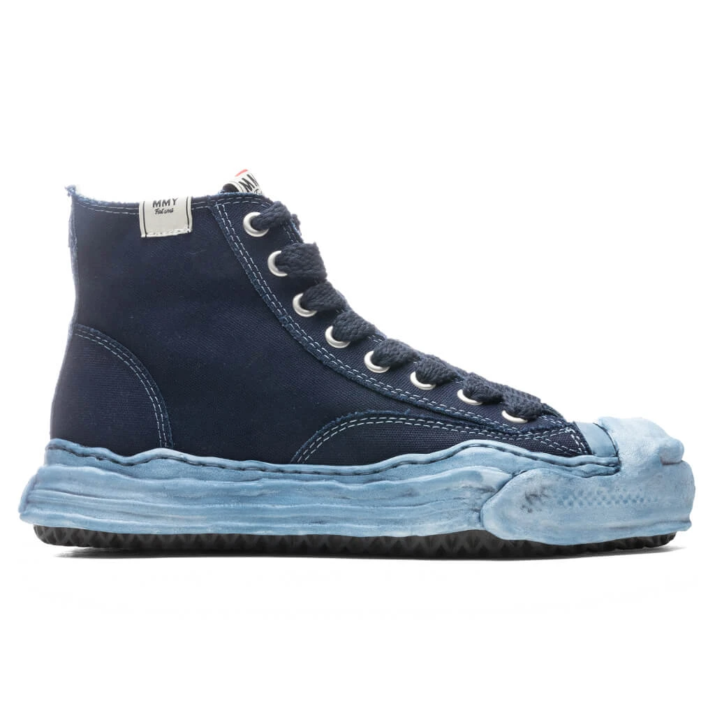 Hank High OG Sole Over Dyed Canvas Sneaker - Navy 1 Hank High OG Sole Over Dyed Canvas Sneaker - Navy