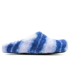 Marni Fussbett Sabot - Dusty Blue/Turquoise/Light Grey