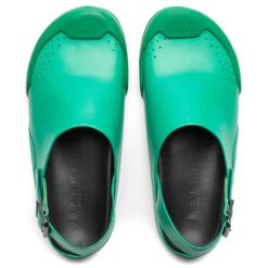 Marni Sabot - Vivid Green -Best Shoes Shop Marni Sabot Vivid Green SBMR002301 P0432 00V73 05 07 23 Feature VR 6