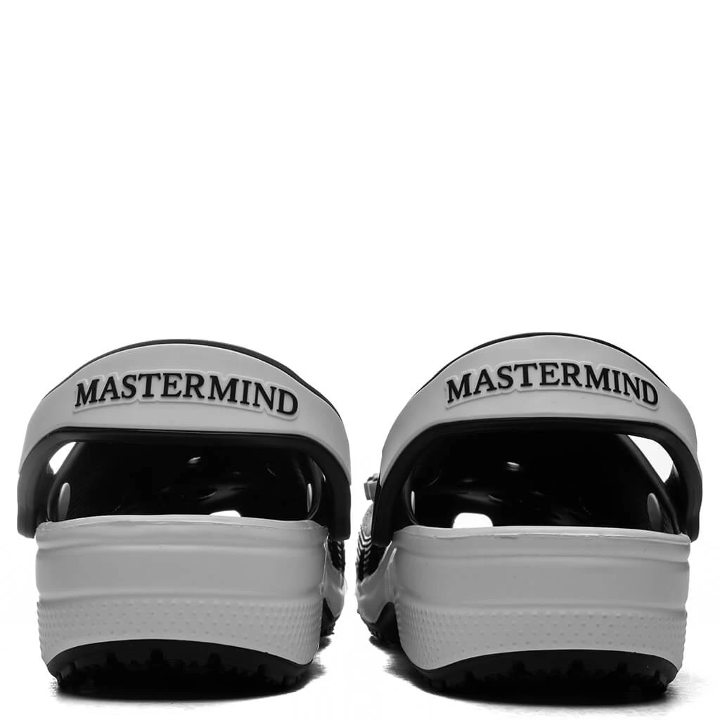 Mastermind Japan X Crocs Classic Clog - Black/White 4 Mastermind Japan X Crocs Classic Clog - Black/White - Image 4