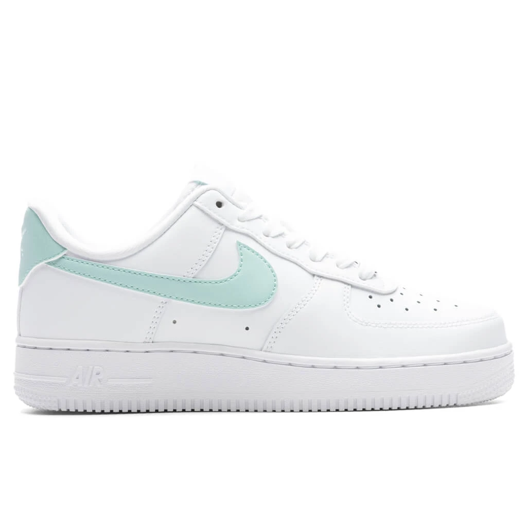 Nike Women's Air Force 1 '07 - White/Jade Ice 1 Nike Women's Air Force 1 '07 - White/Jade Ice