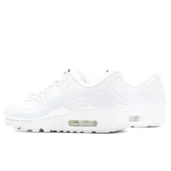 Nike Women's Air Max 90 - White/Multi-Color/Black -Best Shoes Shop Nike Air Max 90 SE Women s White Multi Black FD8684 100 10 06 23 Feature KN 5