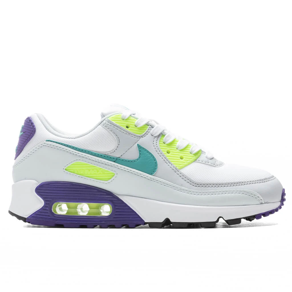 Nike Air Max 90 Women's - White/Washed Teal 1 Nike Air Max 90 Women's - White/Washed Teal
