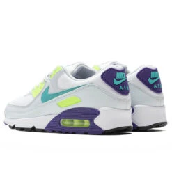 Nike Air Max 90 Women's - White/Washed Teal 6 Nike Air Max 90 Women's - White/Washed Teal -Best Shoes Shop Nike Air Max 90 Womens White Washed Teal DH5072 100 05 01 22 Feature 38