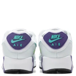 Nike Air Max 90 Women's - White/Washed Teal 7 Nike Air Max 90 Women's - White/Washed Teal -Best Shoes Shop Nike Air Max 90 Womens White Washed Teal DH5072 100 05 01 22 Feature 4