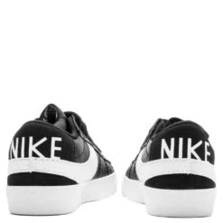Nike Women's Blazer Low '77 Jumbo - Black/White/Team Orange -Best Shoes Shop Nike Blazer Low 77 Jumbo Black White Black DQ1470 002 10 05 23 Feature VR 6