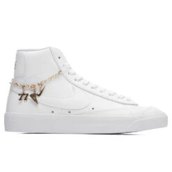 Nike Women's Blazer Mid '77 LX - White/White/Metallic Gold