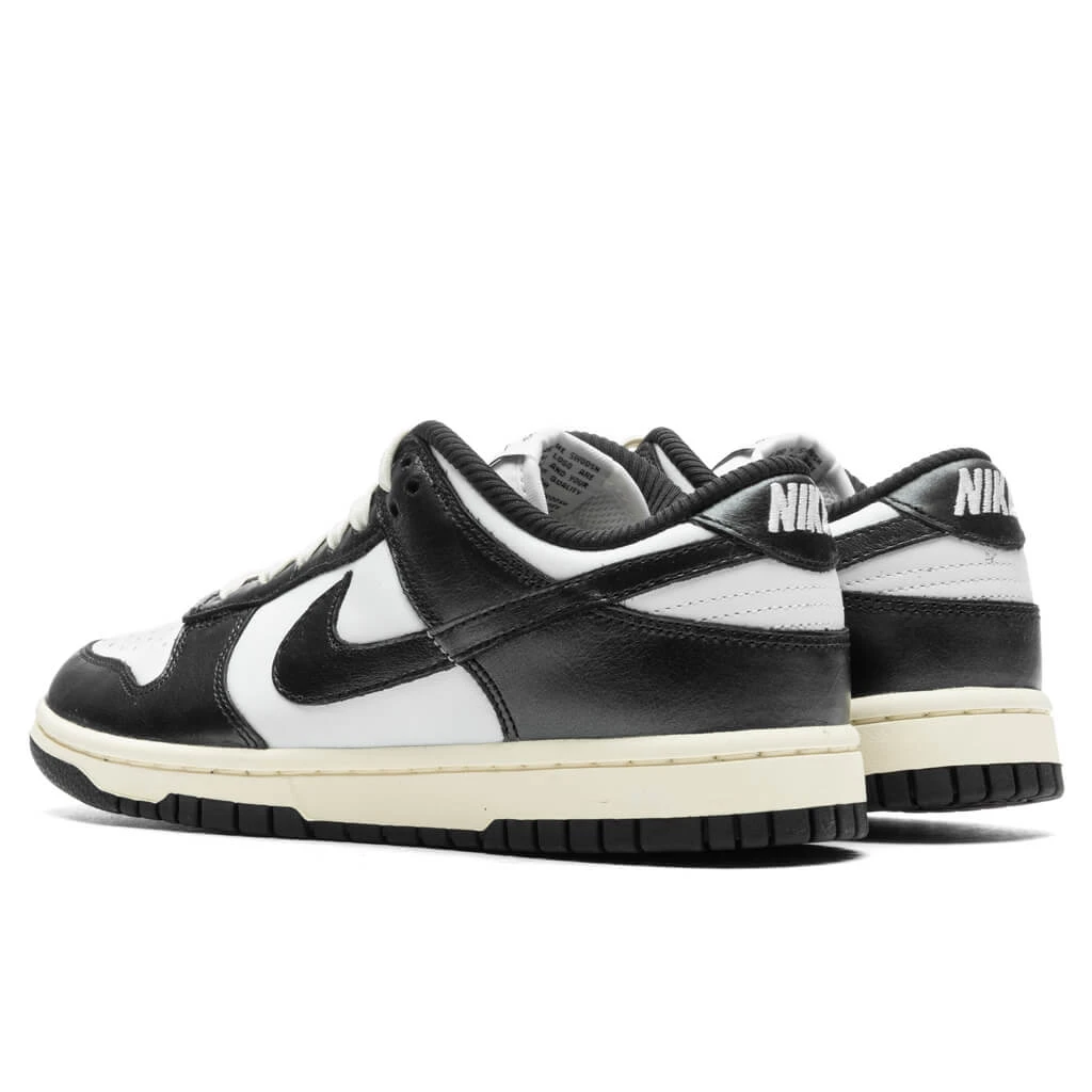 Nike Women's Dunk Low 'Vintage Panda' - White/Black/Coconut Milk 3 Nike Women's Dunk Low 'Vintage Panda' - White/Black/Coconut Milk - Image 3