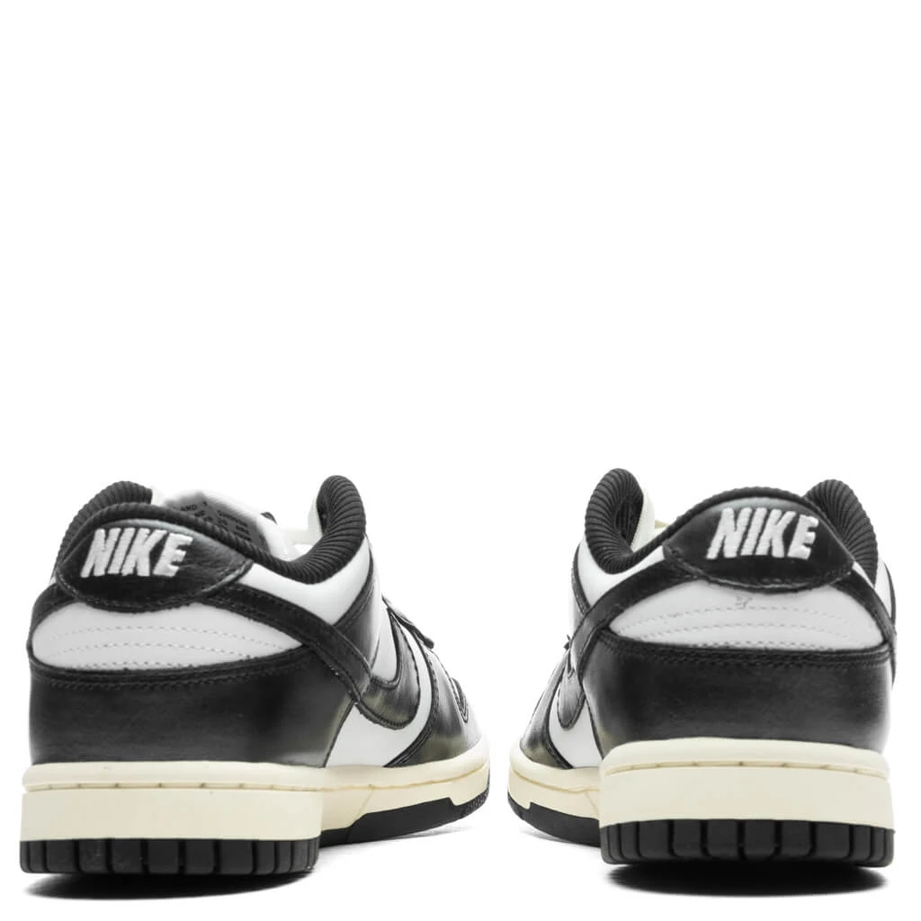 Nike Women's Dunk Low 'Vintage Panda' - White/Black/Coconut Milk 4 Nike Women's Dunk Low 'Vintage Panda' - White/Black/Coconut Milk - Image 4