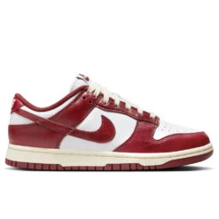 Nike Dunk Low Premium Women's Team Red And White - White/Team Red/Coconut Milk