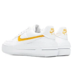 Nike Women's Air Force 1 PLT.AF.ORM - White/Yellow Ochre/Summit White 6 Nike Women's Air Force 1 PLT.AF.ORM - White/Yellow Ochre/Summit White -Best Shoes Shop Nike Women s Air Force 1 PLT.AF .ORM White Yellow Ochre Summit White DJ9946 102 08 16 22 Feature JORDAN 3