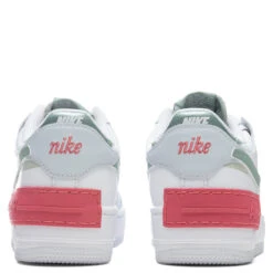 Nike Women's Air Force 1 Shadow - White/Jade Smoke -Best Shoes Shop Nike Women s Air Force 1 Shadow White Jade Smoke CI0919 112 11 27 2021 01 4