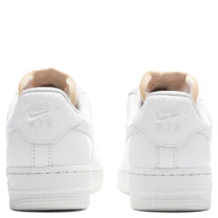 Nike Women's Air Force 1 '07 LX "Bling" - White/Summit White 7 Nike Women's Air Force 1 '07 LX "Bling" - White/Summit White -Best Shoes Shop Nike Women s Air Force 1 07 LX Bling White Summit White CZ8101 100 11 12 22 Feature DV 6