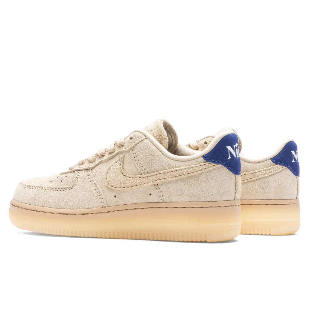 Nike Women's Air Force 1 '07 LX - Grain/Grain/Deep Royal Blue 3 Nike Women's Air Force 1 '07 LX - Grain/Grain/Deep Royal Blue - Image 3