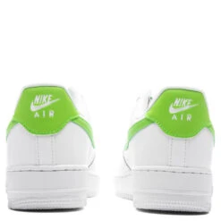 Nike Women's Air Force 1 '07 - White/Action Green -Best Shoes Shop Nike Women s Air Force 1 07 White Action Green DD8959 112 05 21 23 Feature JP 6