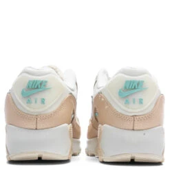 Nike Women's Air Max 90 - Phantom/Metallic Silver/Shimmer 7 Nike Women's Air Max 90 - Phantom/Metallic Silver/Shimmer -Best Shoes Shop Nike Women s Air Max 90 Phantom Metallic Silver Shimmer DZ5194 001 12 05 22 Feature JP 10