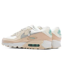 Nike Women's Air Max 90 - Phantom/Metallic Silver/Shimmer 6 Nike Women's Air Max 90 - Phantom/Metallic Silver/Shimmer -Best Shoes Shop Nike Women s Air Max 90 Phantom Metallic Silver Shimmer DZ5194 001 12 05 22 Feature JP 9