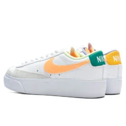 Nike Women's Blazer Low Platform - White/Peach Cream 6 Nike Women's Blazer Low Platform - White/Peach Cream -Best Shoes Shop Nike Women s Blazer Low Platform White Peach Cream DX3719 100 12 03 22 Feature JM 5