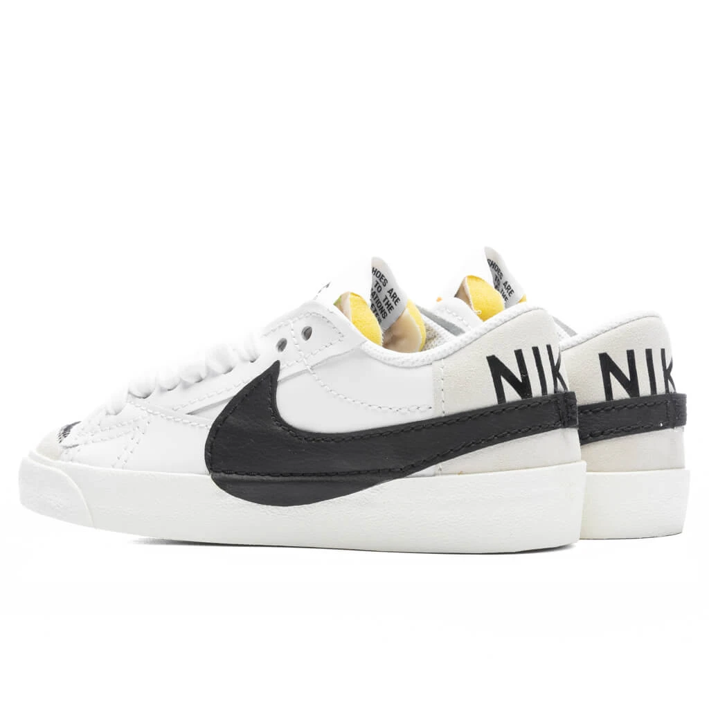 Nike Women's Blazer Low '77 Jumbo - White/Black/Sail 3 Nike Women's Blazer Low '77 Jumbo - White/Black/Sail - Image 3