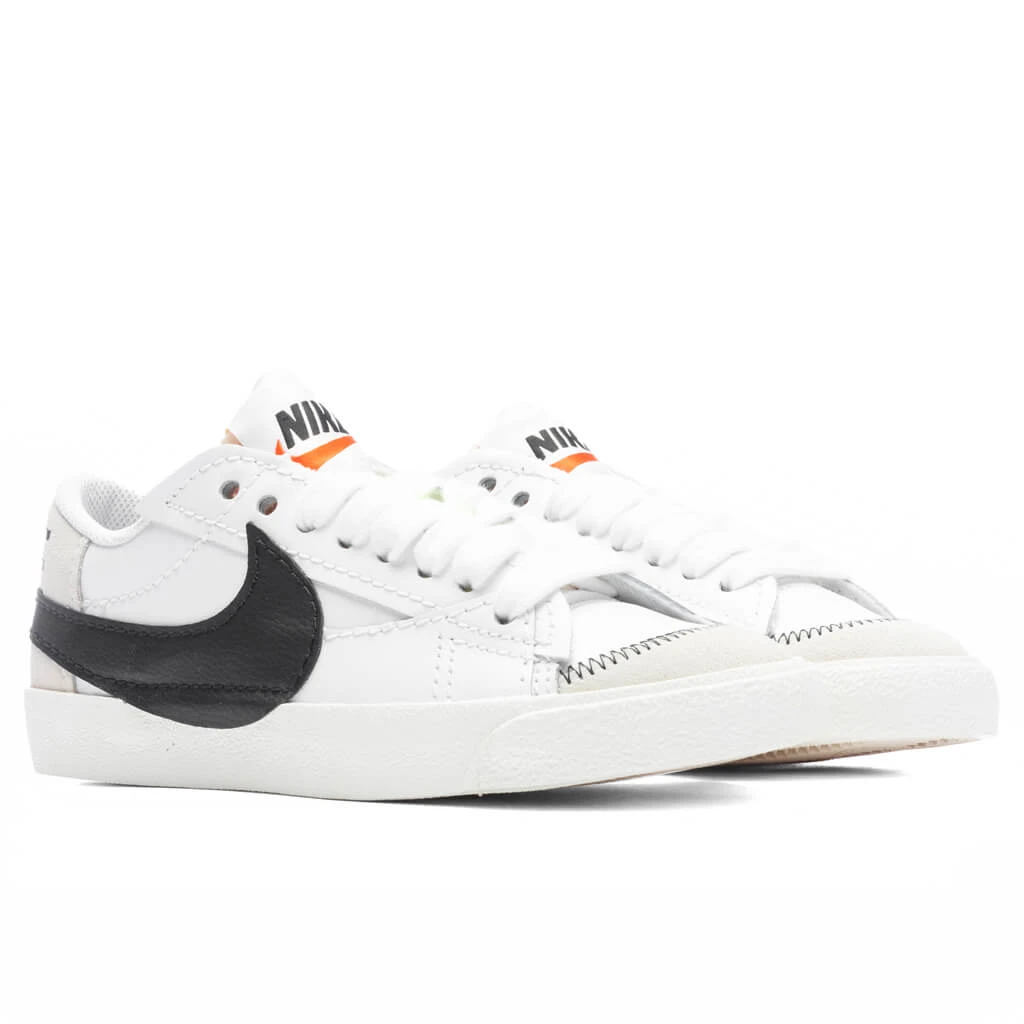 Nike Women's Blazer Low '77 Jumbo - White/Black/Sail 2 Nike Women's Blazer Low '77 Jumbo - White/Black/Sail - Image 2
