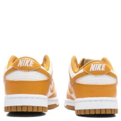 Nike Women's Next Nature Dunk Low - Phantom/Gold Suede/White 7 Nike Women's Next Nature Dunk Low - Phantom/Gold Suede/White -Best Shoes Shop Nike Women s Next Nature Dunk Low Phantom Gold Suede White DN1431 001 11 08 22 Feature VR 8