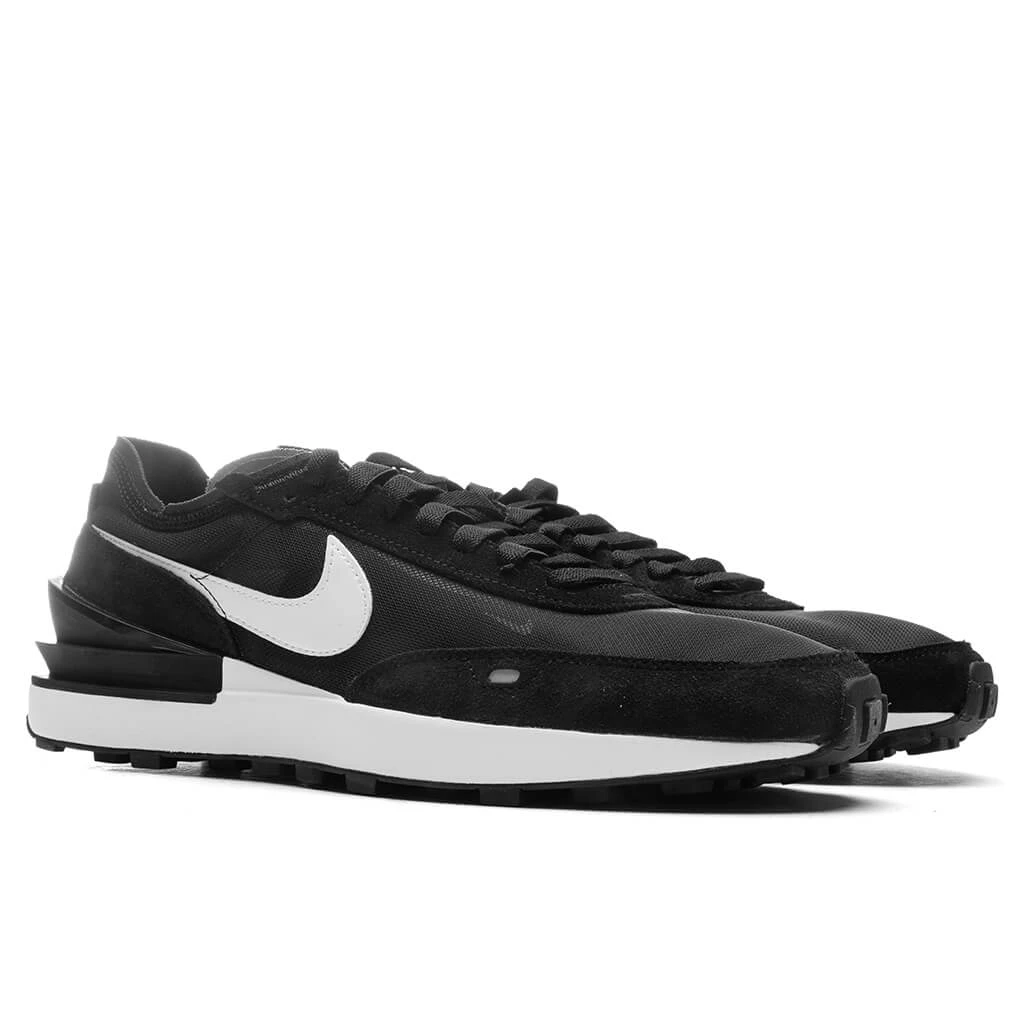 Nike Women's Waffle One - Black/White 2 Nike Women's Waffle One - Black/White - Image 2