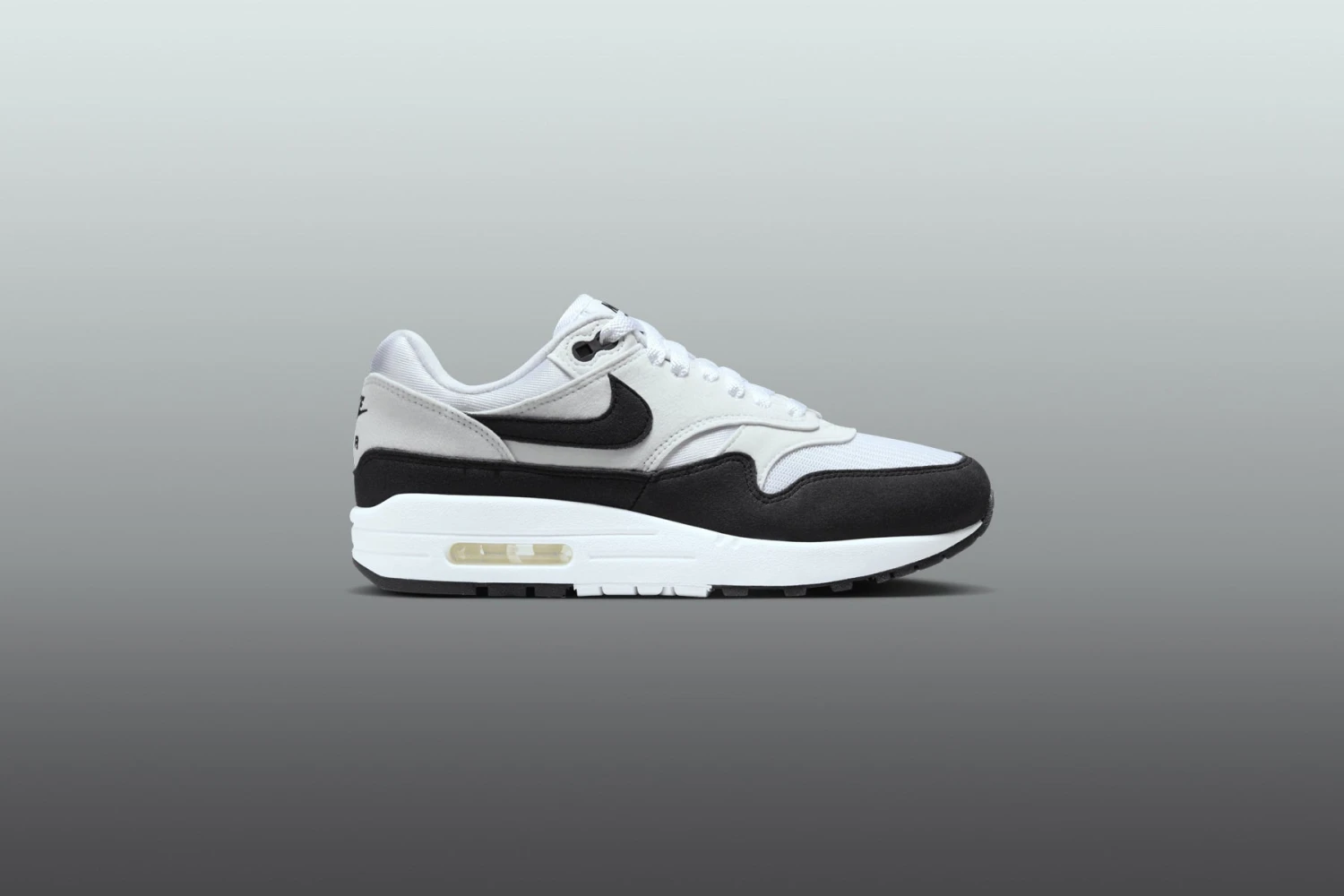 Nike Women's Air Max 1 '87 - White/Black 5 Nike Women's Air Max 1 '87 - White/Black - Image 5