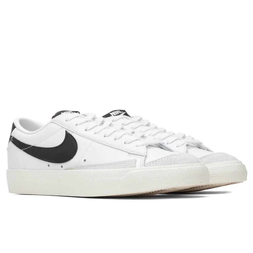 Nike Women's Blazer Low '77 - White/Black 2 Nike Women's Blazer Low '77 - White/Black - Image 2
