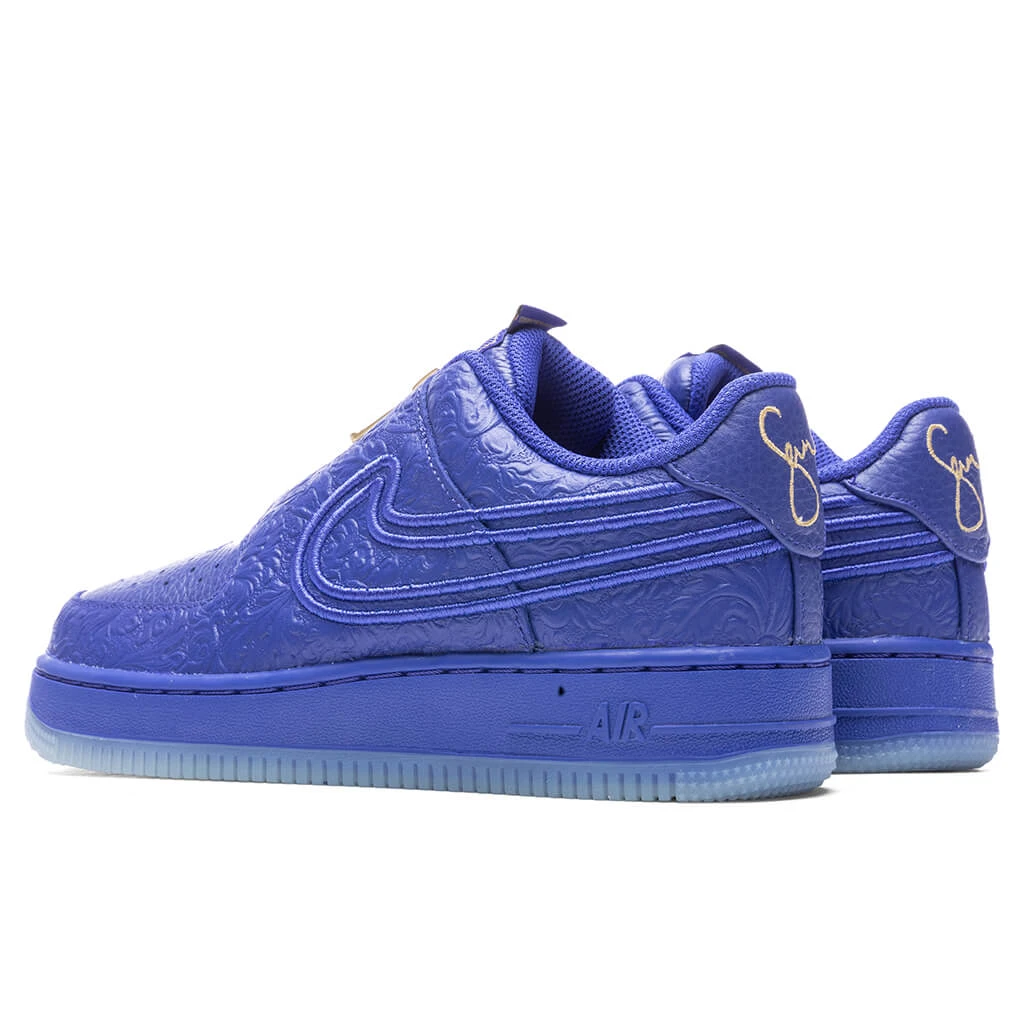Nike X Serena Williams Women's Air Force 1 LXX - Lapis/Lapis/Metallic Gold 3 Nike X Serena Williams Women's Air Force 1 LXX - Lapis/Lapis/Metallic Gold - Image 3