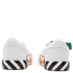 Low Vulcanized Canvas - White/Navy Blue 7 Low Vulcanized Canvas - White/Navy Blue -Best Shoes Shop Off White c o Virgil Abloh Low Vulcanized Canvas White Navy Blue OMIA085C99FAB0010146 04 11 23 Feature VR 10