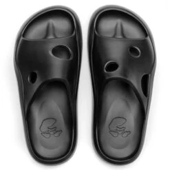 Meteor Rubber Slider - Black/Black 7 Meteor Rubber Slider - Black/Black -Best Shoes Shop Off White c o Virgil Abloh Meteor Rubber Slider Black Black OMIC014F22MAT0011010 11 15 22 Feature VR 6